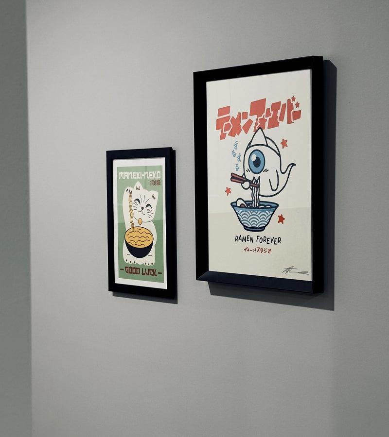 Poster Ramen Forever A3 - Yeaaah! Studio