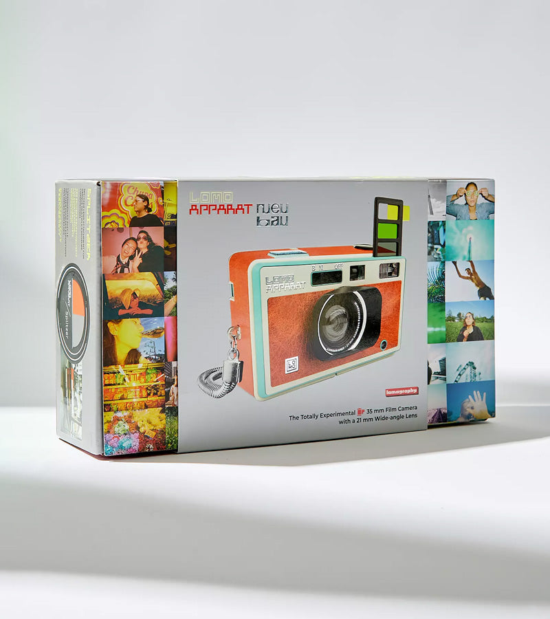 Fotocamera a pellicola grandangolare LomoApparat