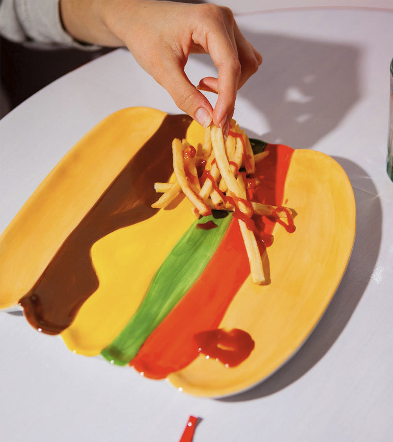 Piatto hamburger