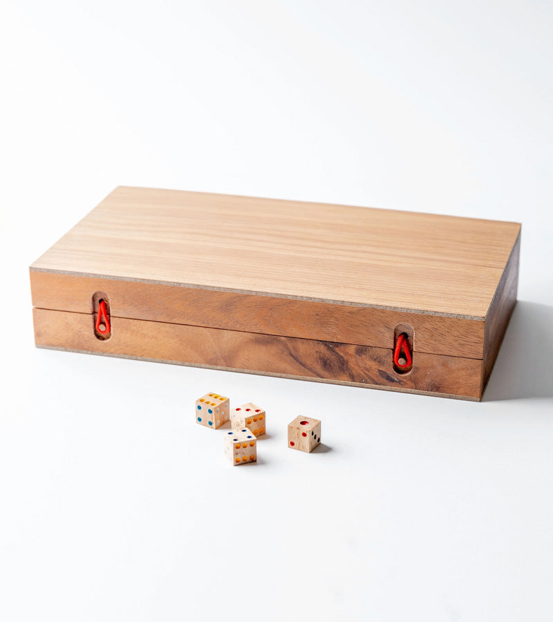 Backgammon in legno di mango