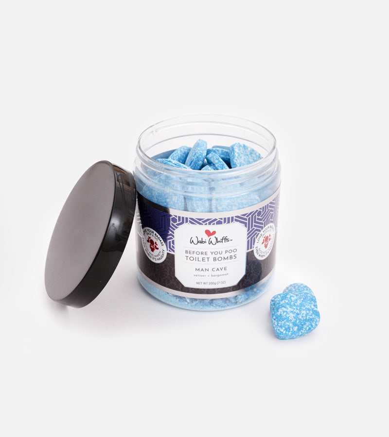 Bombes d'amour odorantes pour toilettes Whisky (chêne vieilli en fût et vanille) Wabi Whiffs
