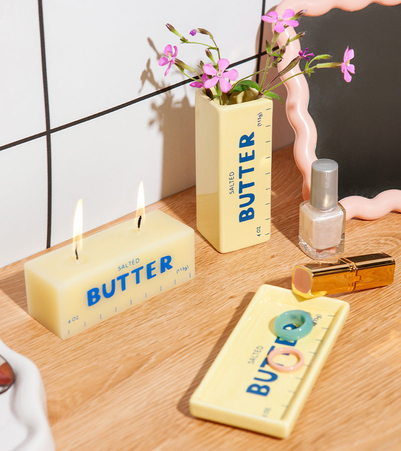 Bougie tablette de beurre