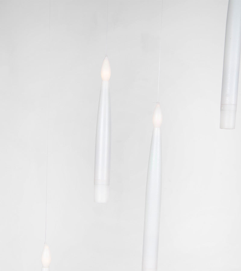 Set di 12 candele fluttuanti a LED