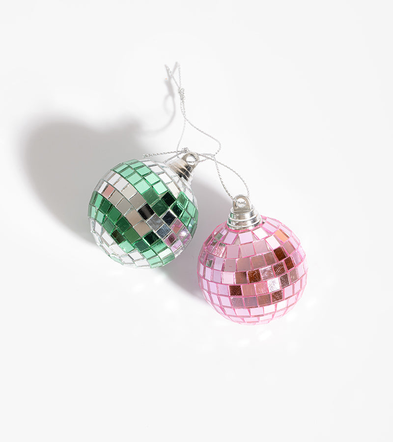 Mini palla da discoteca colorata