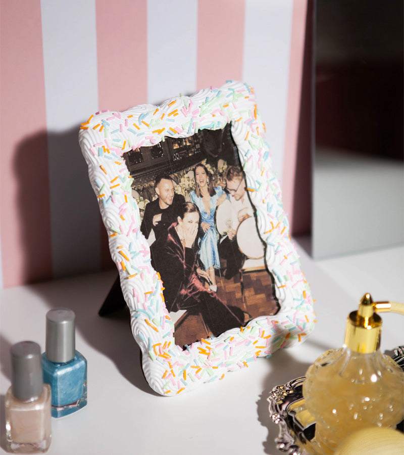 Cadre photo cake