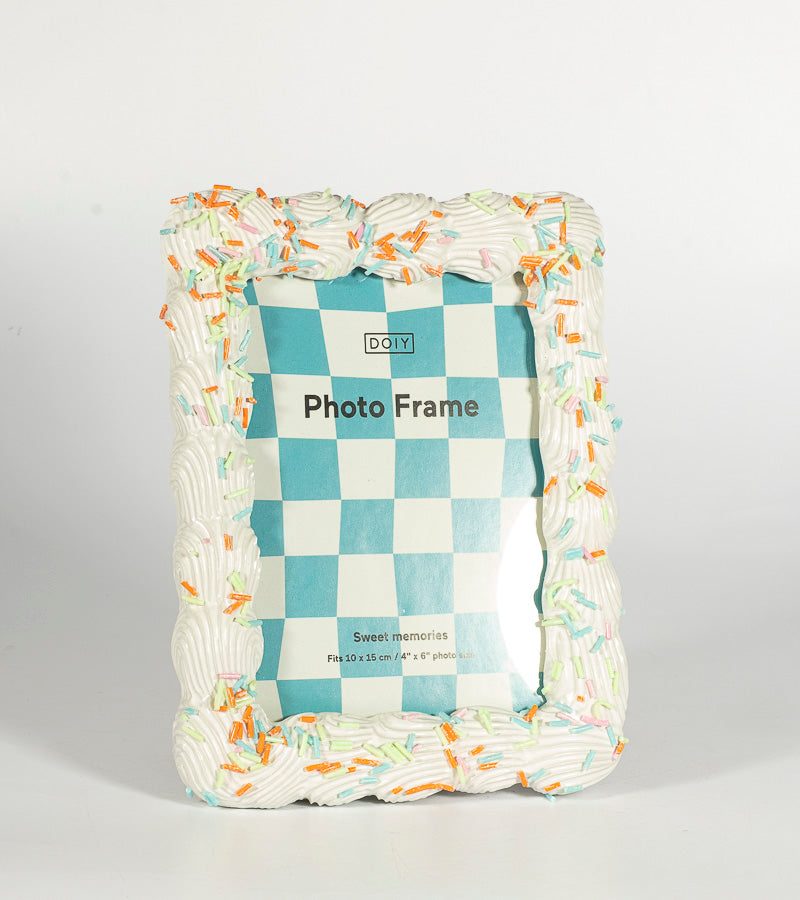 Cadre photo cake
