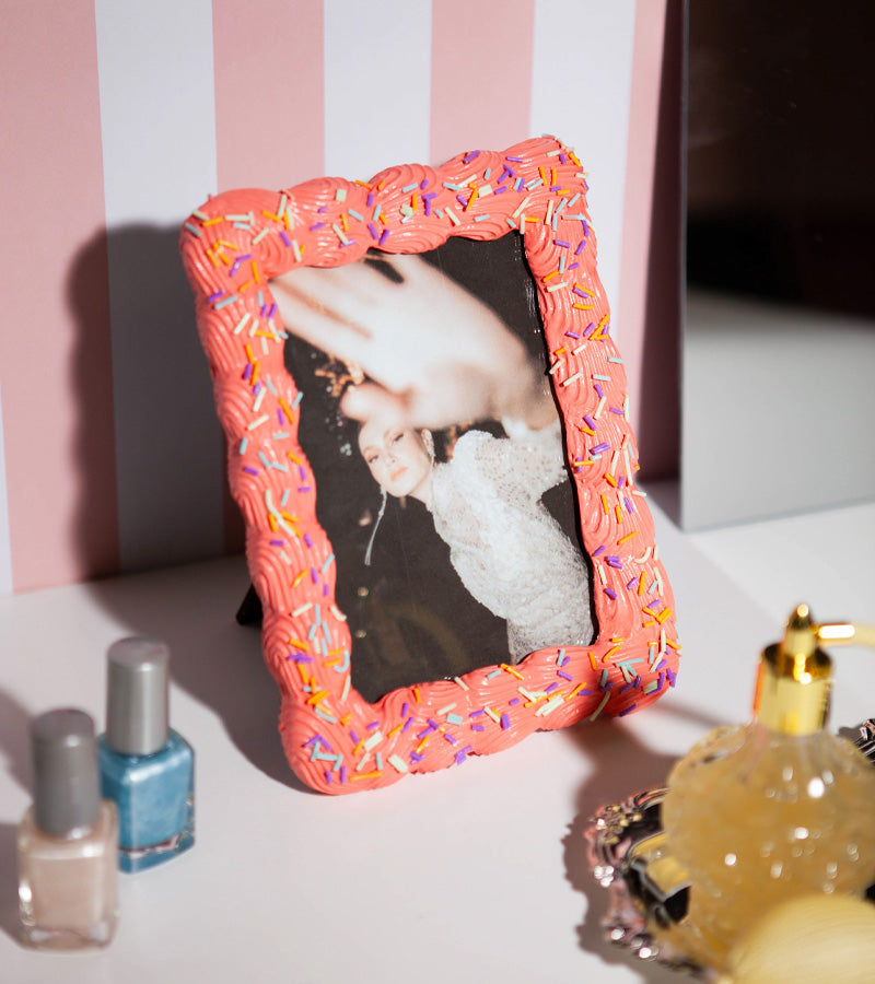 Cadre photo cake