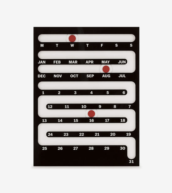 Calendrier perpétuel coulissant Mox