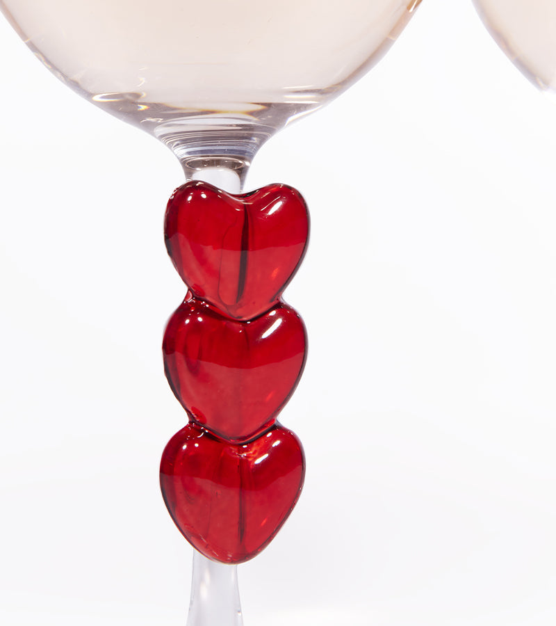Due calici da vino love