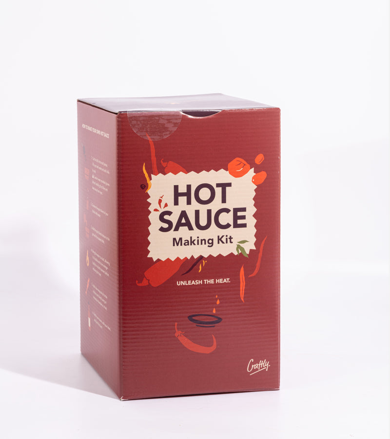 Coffret pour faire votre propre sauce piquante Craftly