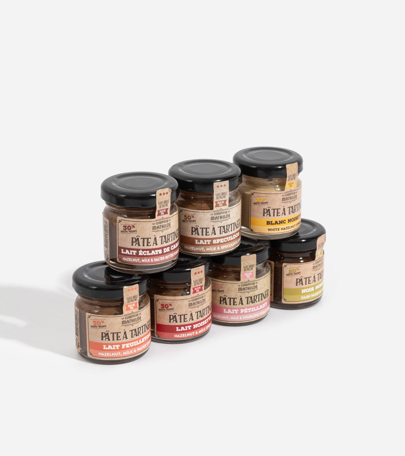 Confezione settimanale di crema spalmabile