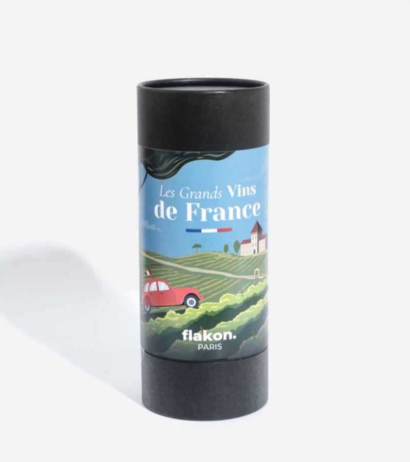 Coffret d'oenologie - Les vins de france Flakon