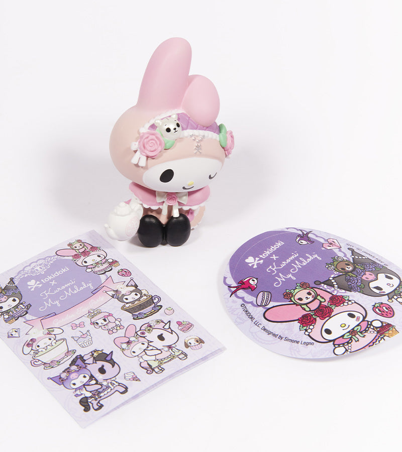 Figura Tokidoki x Kuromi & My Melody Garden Party - Blind Box