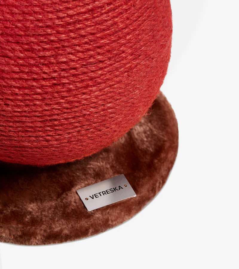 Griffoir cerise pour chats Vetreska