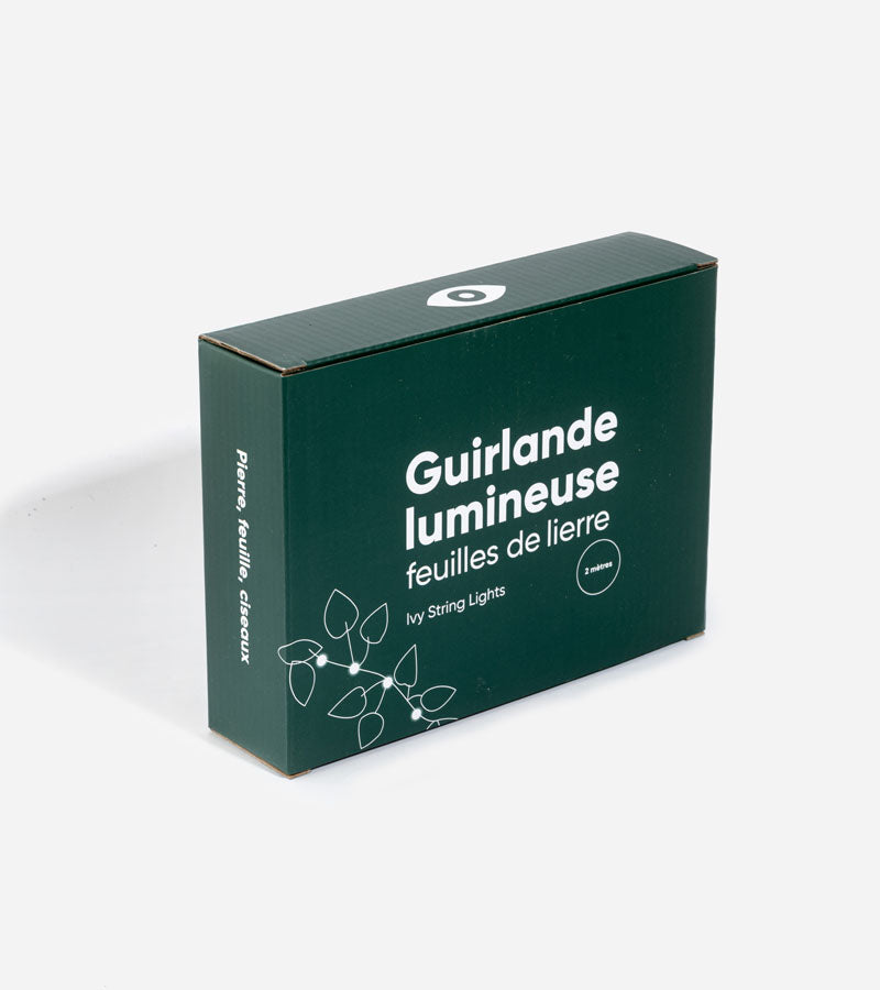 Guirlande lumineuse lierre