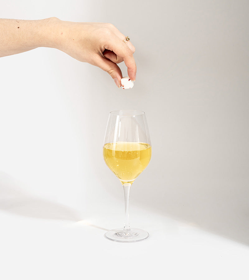 Kit per cocktail istantanei allo champagne