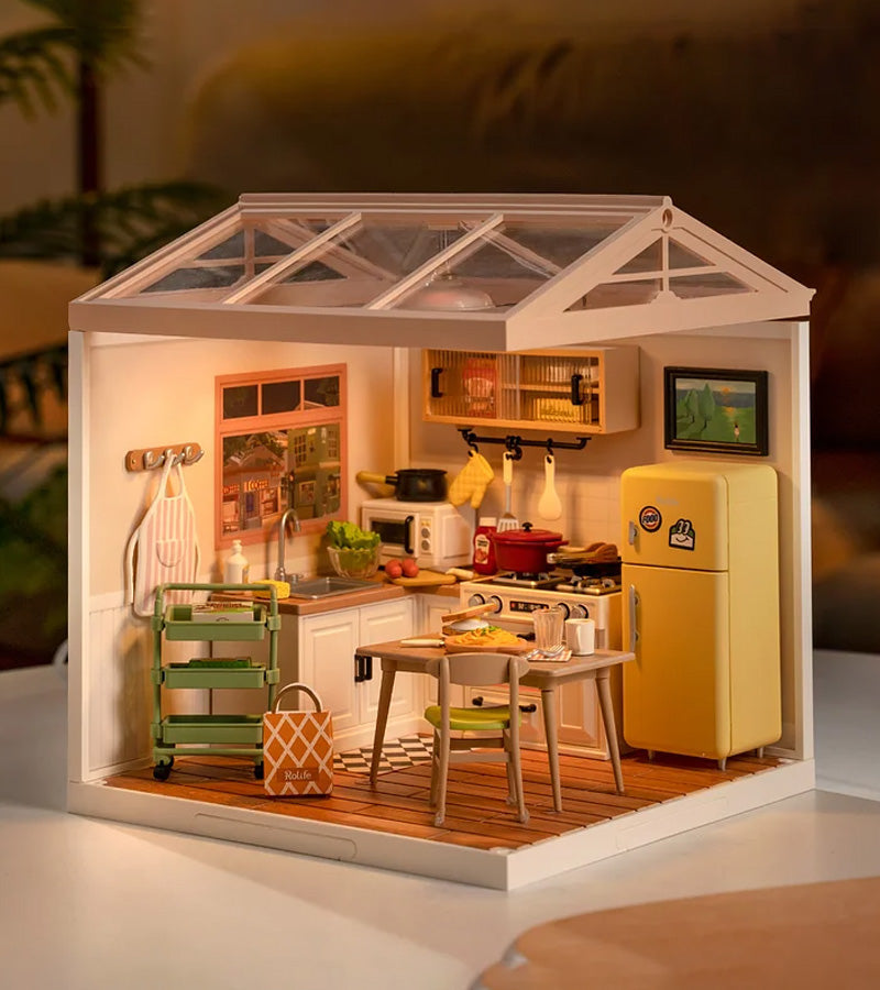Kit cucina in miniatura fai da te - Happy Meals Kitchen