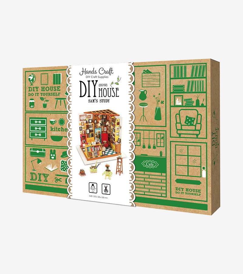 Kit fai da te per una casa in miniatura - Sam's Studio