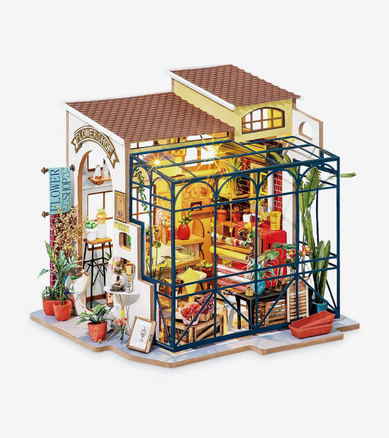Kit fai da te Casa in miniatura - Emily's Flower Shop