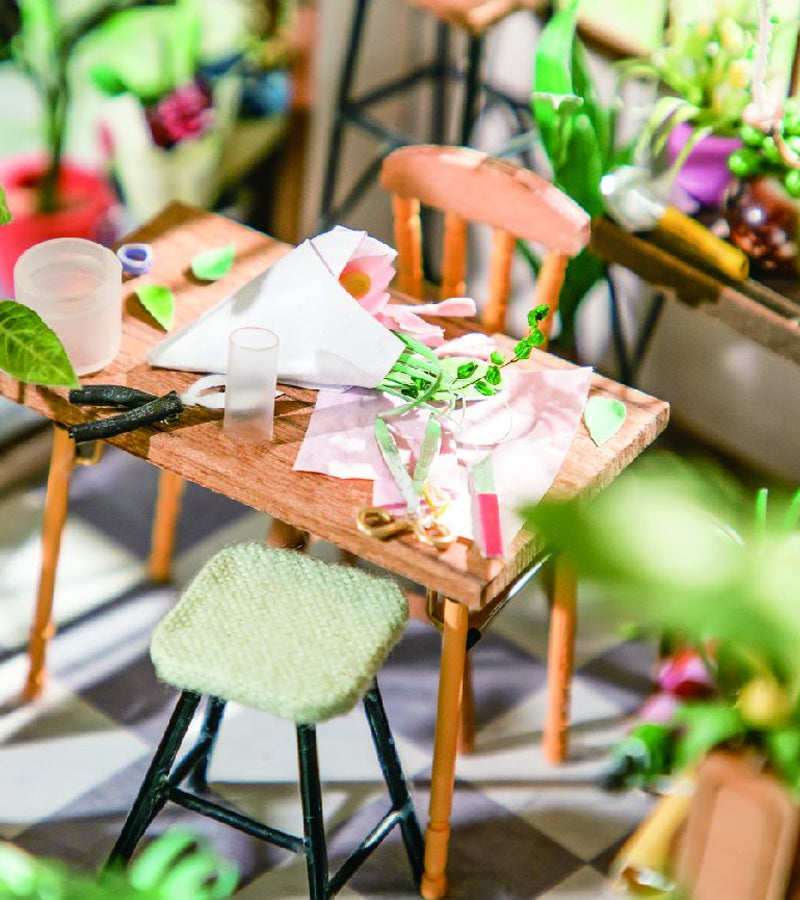 Kit fai da te Casa in miniatura - Emily's Flower Shop