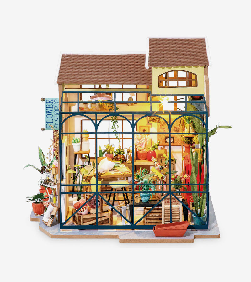 Kit fai da te Casa in miniatura - Emily's Flower Shop