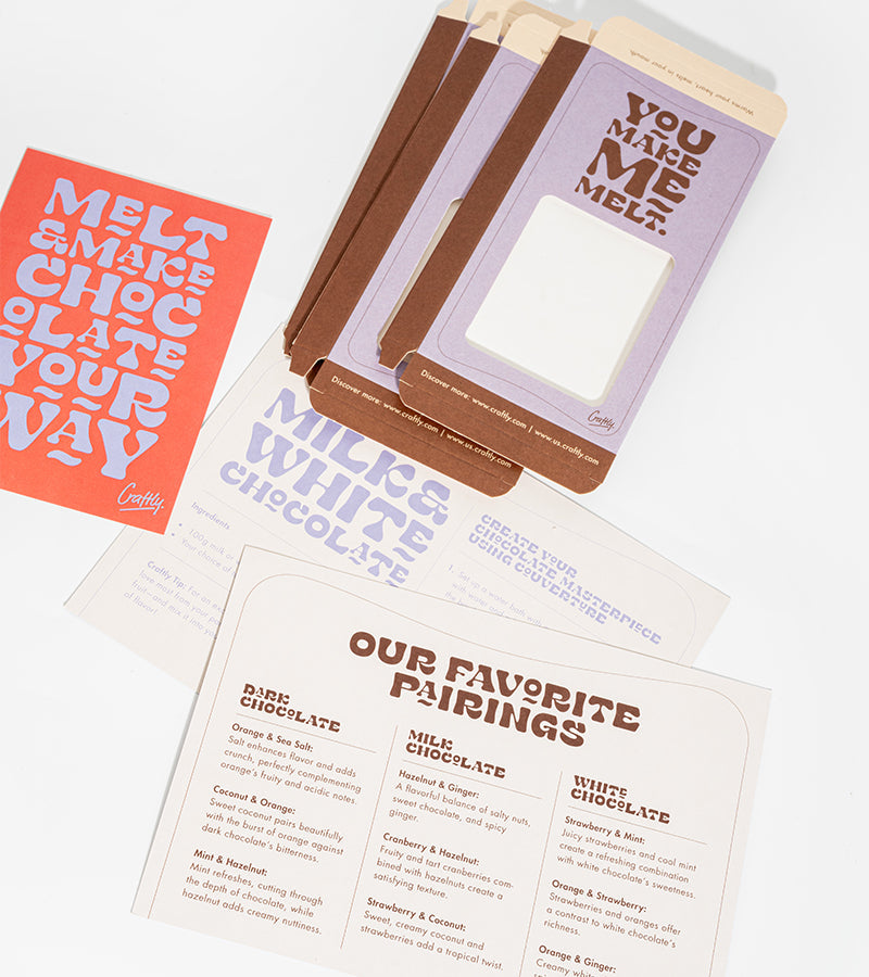 Kit fai da te per realizzare il tuo cioccolato