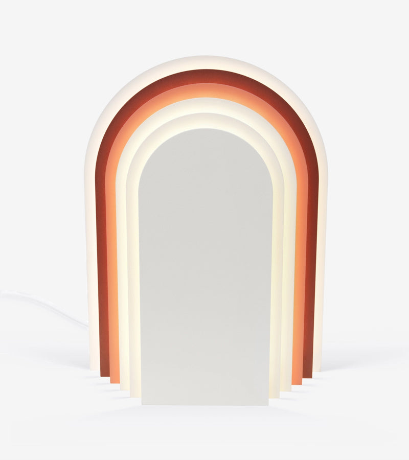 Lampada da tavolo ad arco a LED
