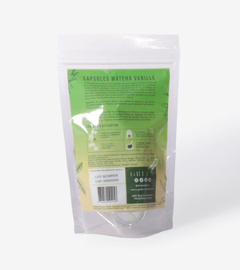 Capsule di Matcha