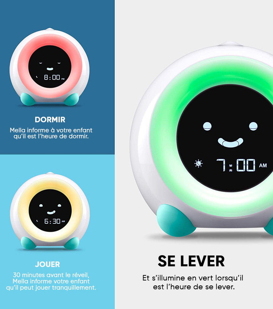 Little Hippo Mella - Sveglia intelligente per bambini