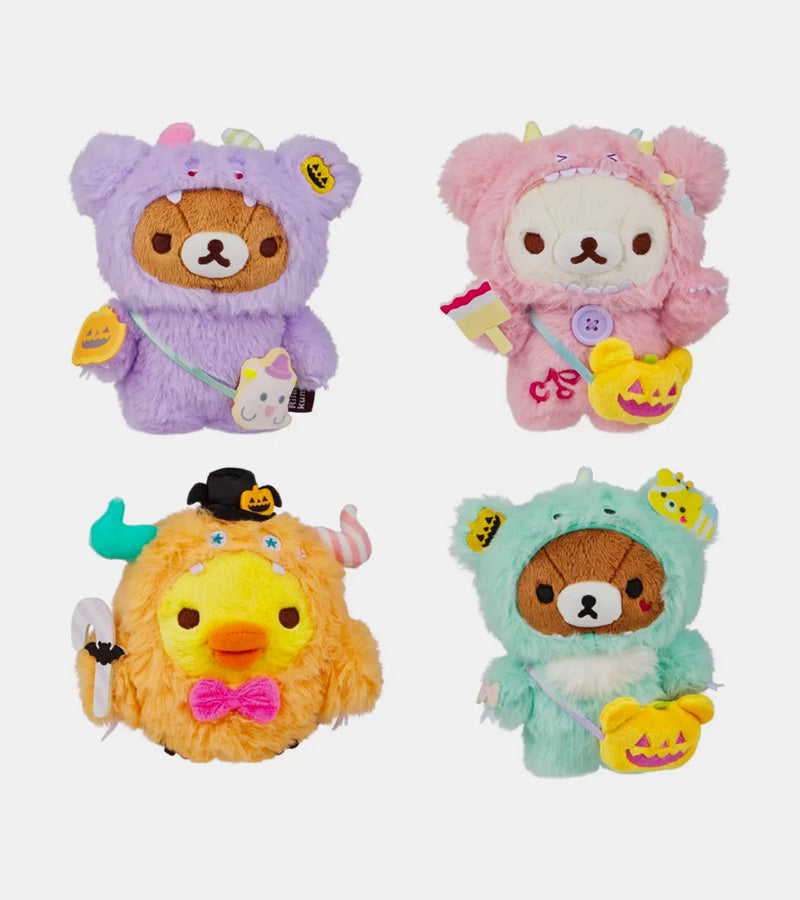 Mini peluche Rilakkuma Monsters - Modello a sorpresa