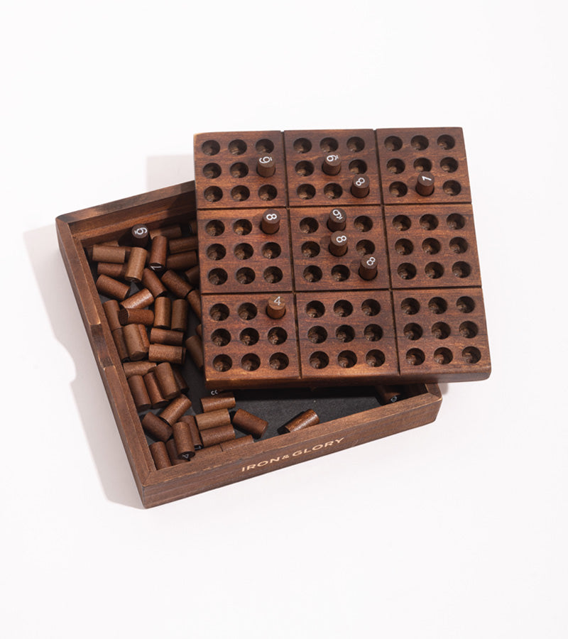 Gioco del Sudoku in legno