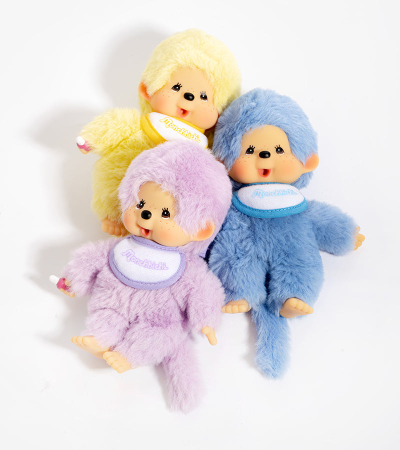Peluche Monchhichi Kiki - Mini pastello