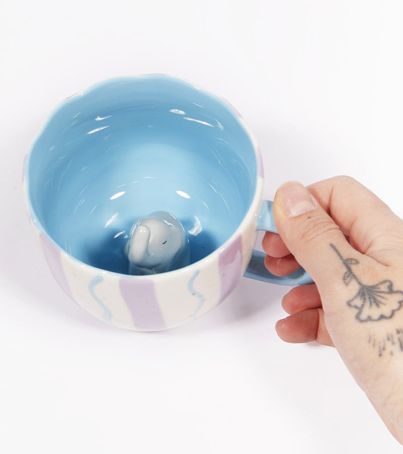 Mug animal caché