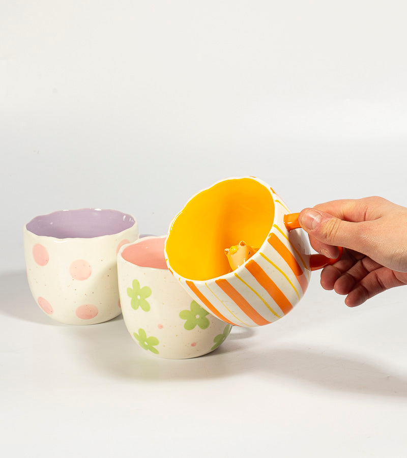 Mug animal caché