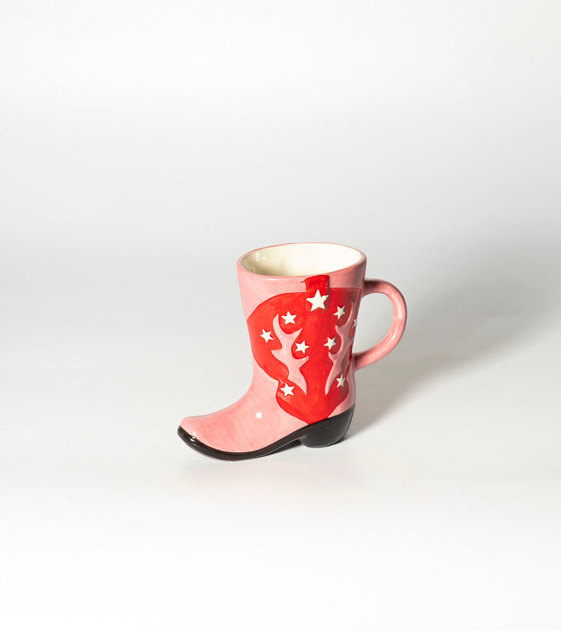 Mug botte de cowboy