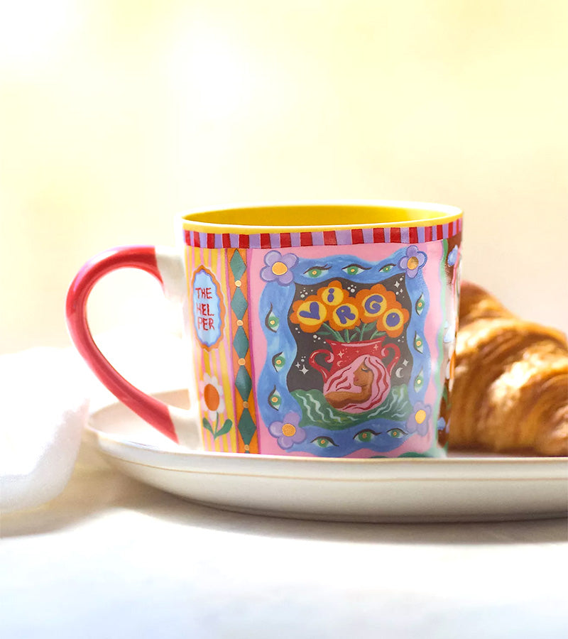 Tazza dello Zodiaco Vergine