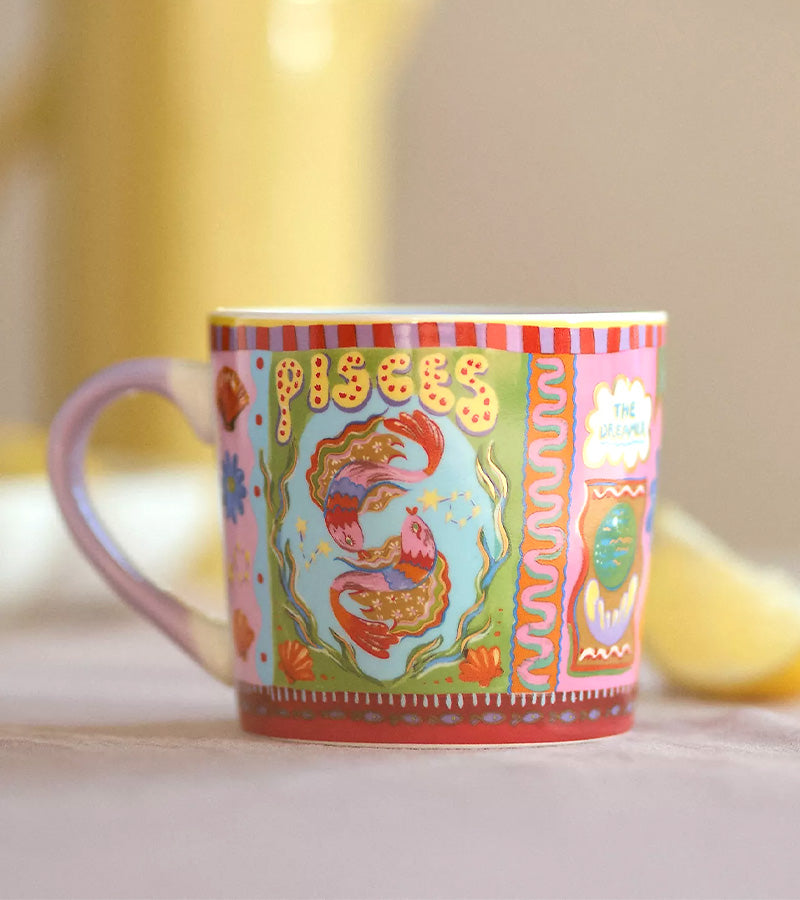 Tazza dello Zodiaco Pesci