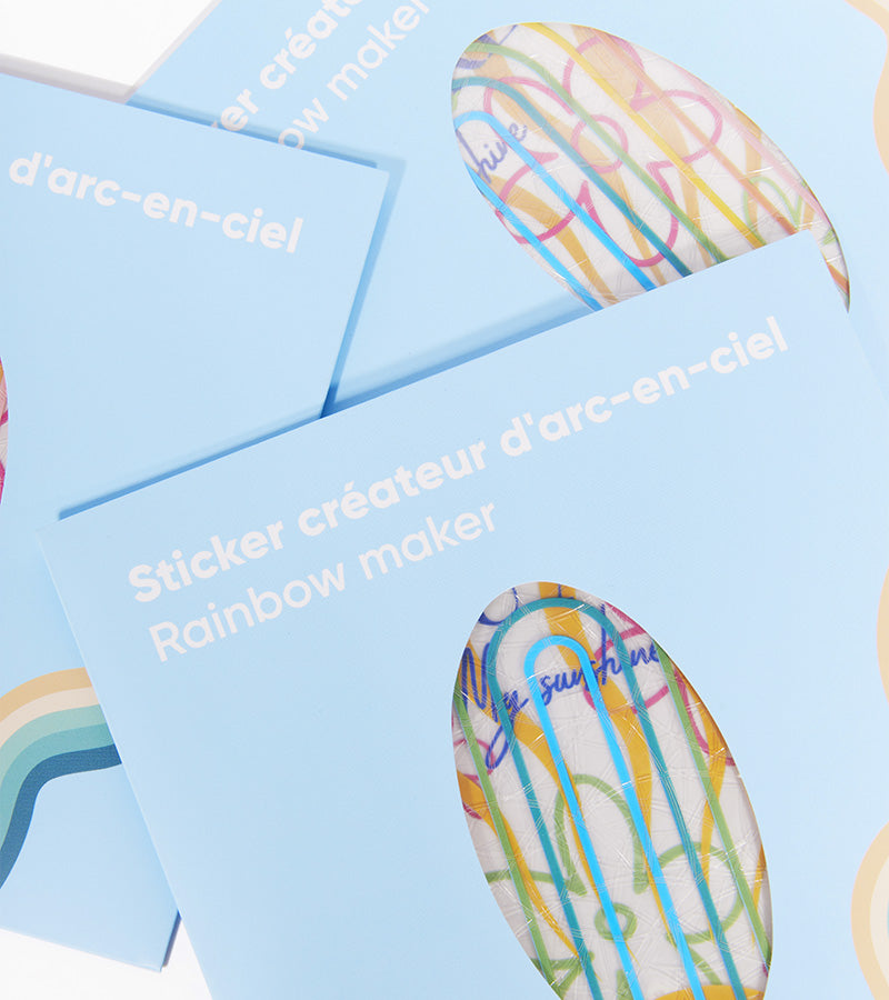 Pack di 3 adesivi crea-arcobaleno