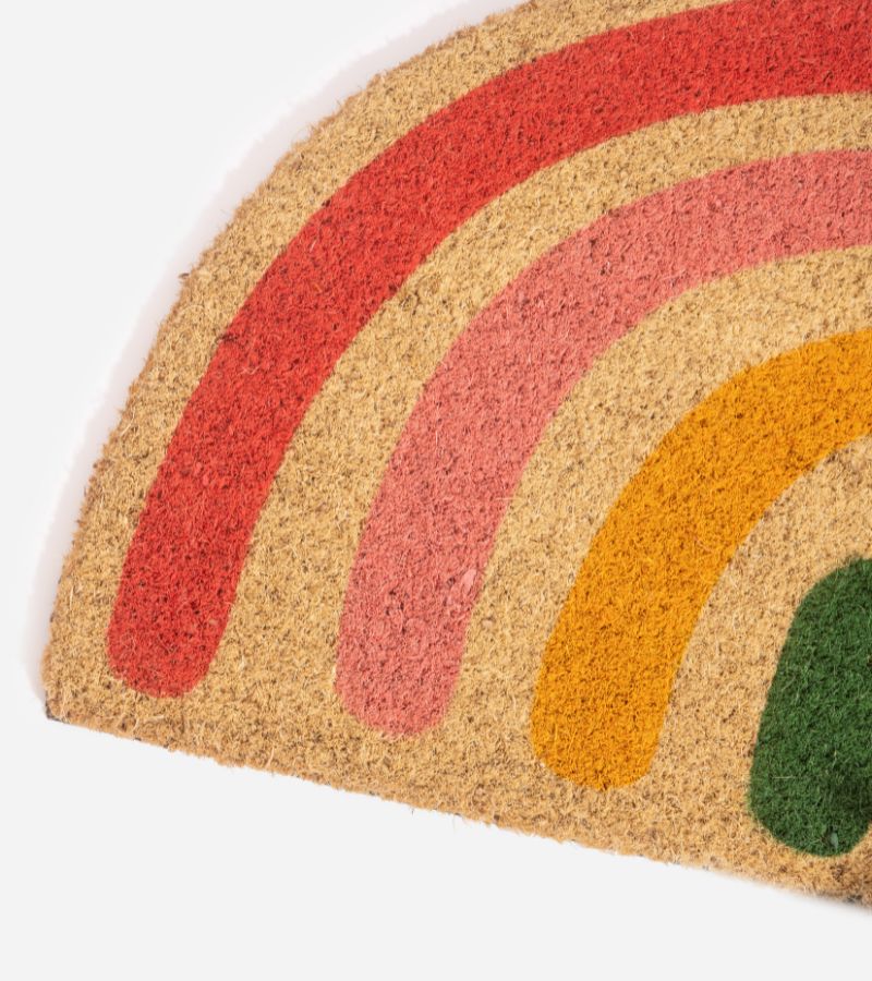 Paillasson arc-en-ciel