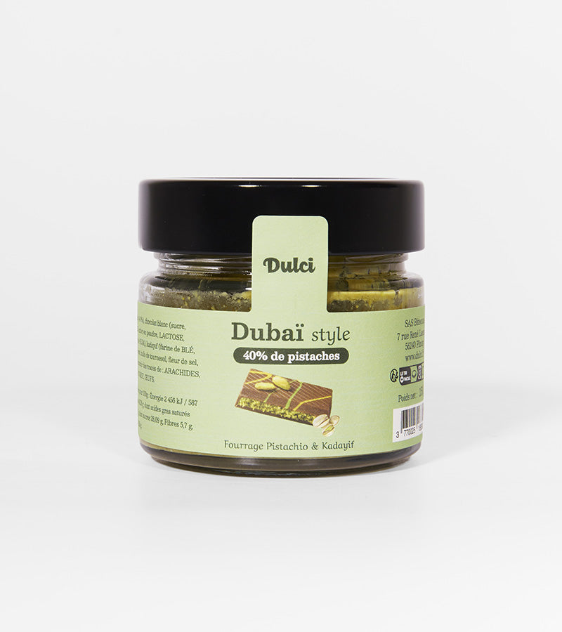 Crema spalmabile al pistacchio Dubai style
