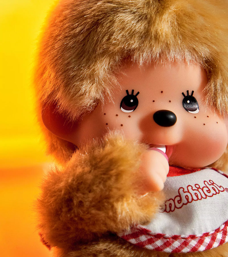 Peluche Monchhichi Kiki - Beige Boy