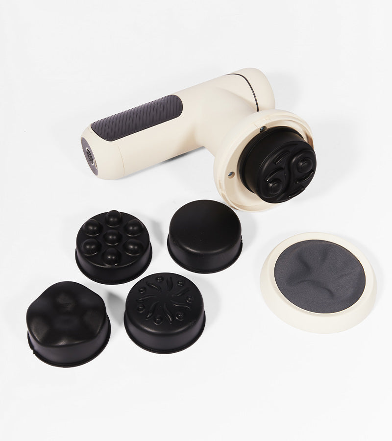 Pistola massaggiatrice multifunzione