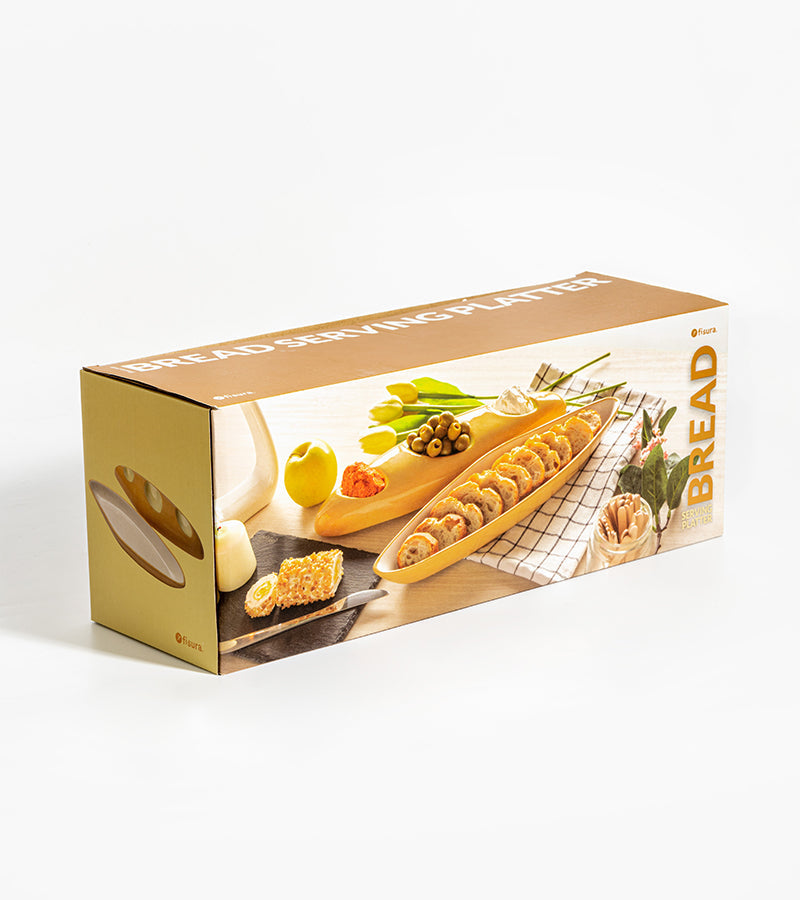 Piatto da portata a forma di pane