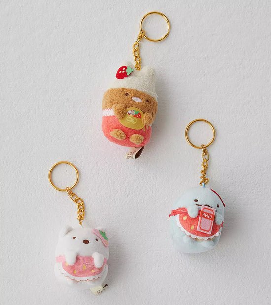 Portachiavi con fragola Sumikko Gurashi - Blind box