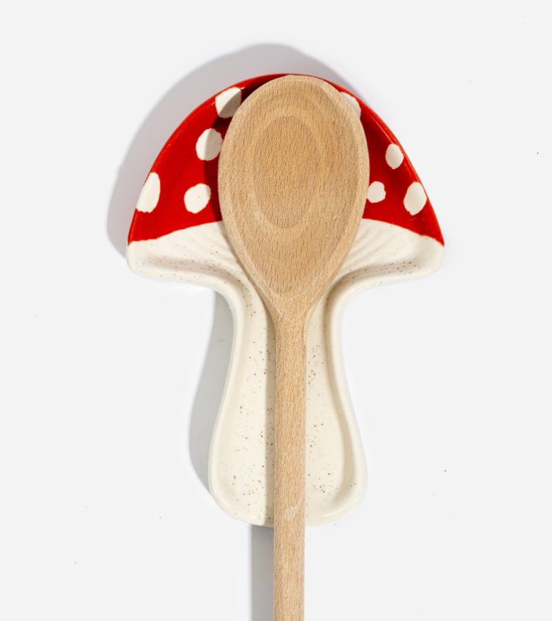 Poggiamestolo funghi