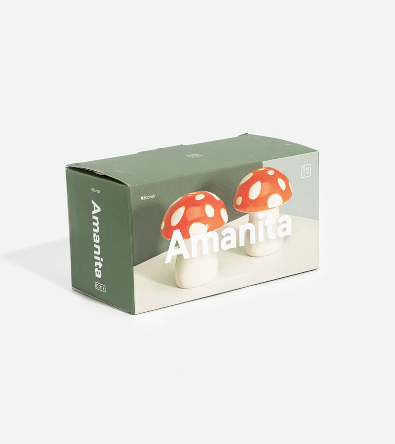Saliera e pepiera ai funghi