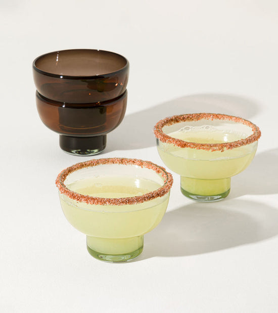 Bicchieri da Margarita soffiati a mano - Set da 2
