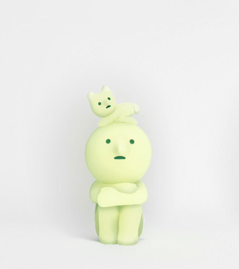 Figurine fluorescente Smiski - série Living