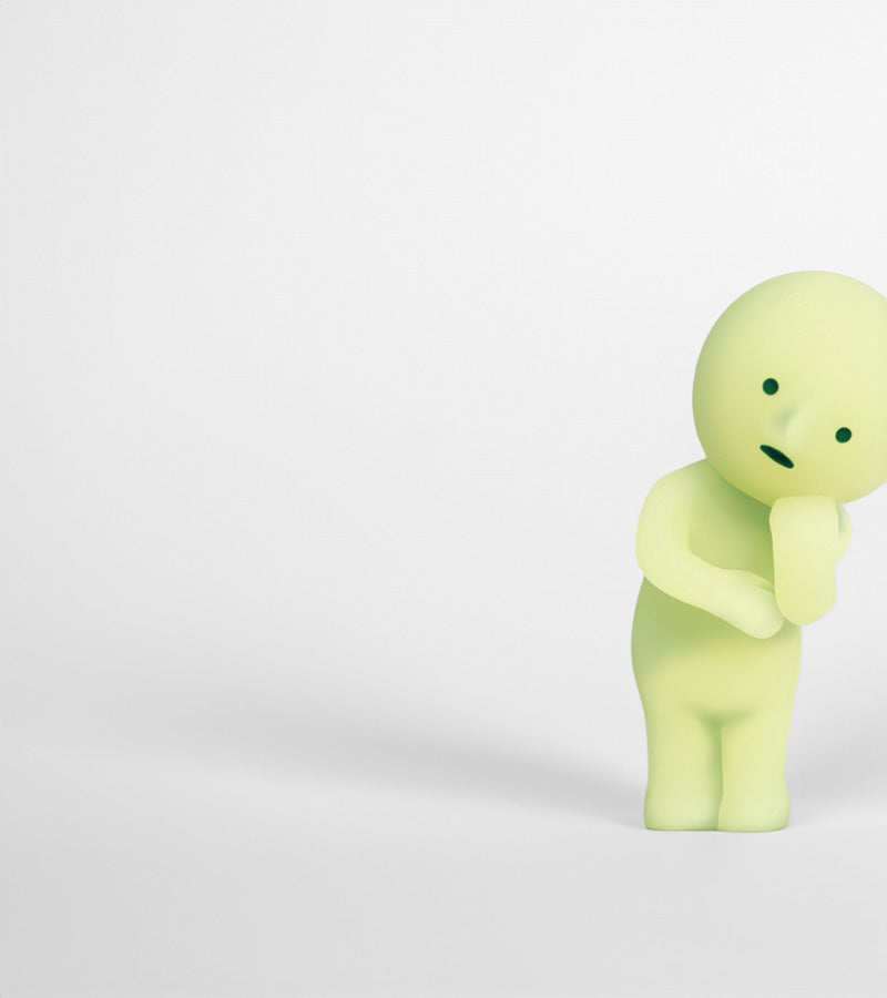 Figurine fluorescente Smiski - série Living