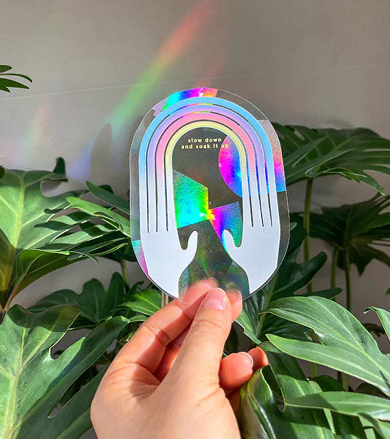 Adesivo creatore di arcobaleno magico